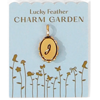 Scalloped Initial Charm