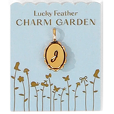 Scalloped Initial Charm