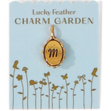 Scalloped Initial Charm