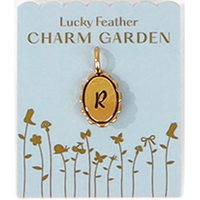 Scalloped Initial Charm