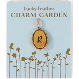Scalloped Initial Charm