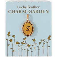 Scalloped Initial Charm