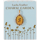 Scalloped Initial Charm
