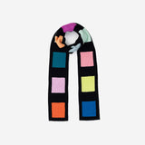 Chenille Swatch Skinny Knit Scarf