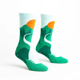 The Mountains are Calling Slipper Sock