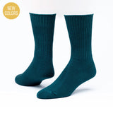 100% Regenerative Organic Certified® Cotton Classic Crew Socks