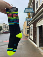 HomeTown Fort Bragg Unisex Gym Crew Sock