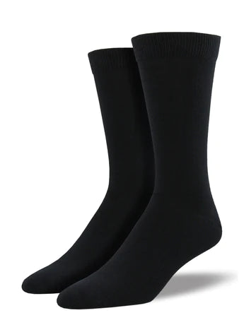 Solid Men’s Bamboo Crew