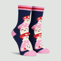 Magic Mushrooms Slipper Sock