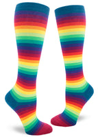 Rainbow Gradient Knee High