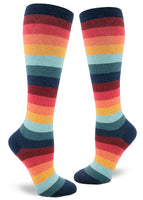 Retro 70’s Stripe Knee High