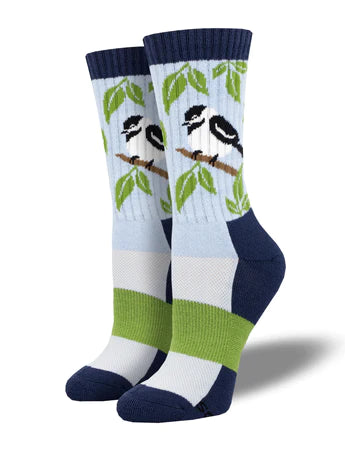 Chickadee Merino Wool Crew