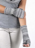 Printed Alpaca Gloves