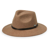Petite Aspen Felt Fedora Sun Hat