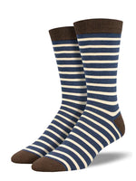 Sailor Stripe Men’s Bamboo Crew