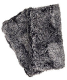 Reversible Short Luxury Faux Fur Fingerless Gloves