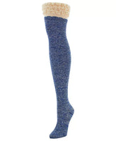 Warped Crochet Over the Knee Sock