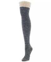 Warped Crochet Over the Knee Sock