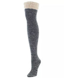 Warped Crochet Over the Knee Sock