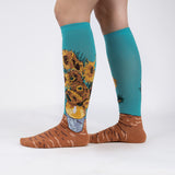 Sunflowers Knee High Sock