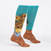 Sunflowers Knee High Sock