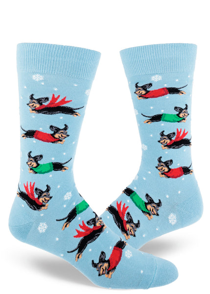 Dachshund Through the Snow Men’s Crew