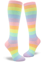 Pastel Rainbow Knee High