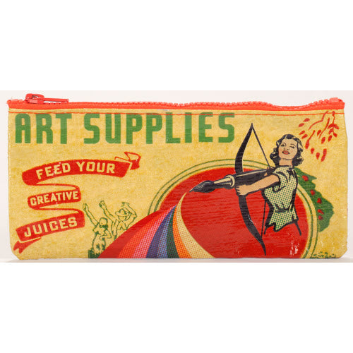 Art Supplies Pencil Case