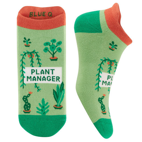 Plant Manager Sneaker Sock