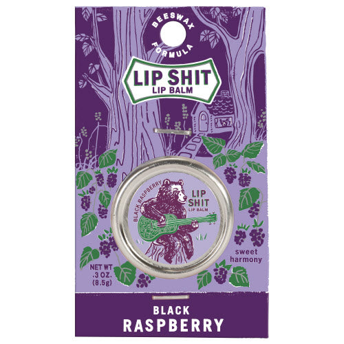 Black Raspberry Lip Shit Lip Balm