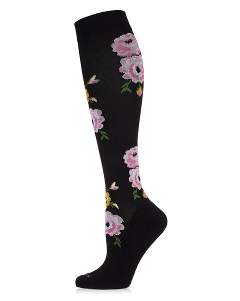 In Bloom Bamboo Compression Knee High Sock