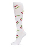 Very Cherry Bamboo Compression Knee High Sock