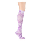 Tie Dye Knee High Compression Socks