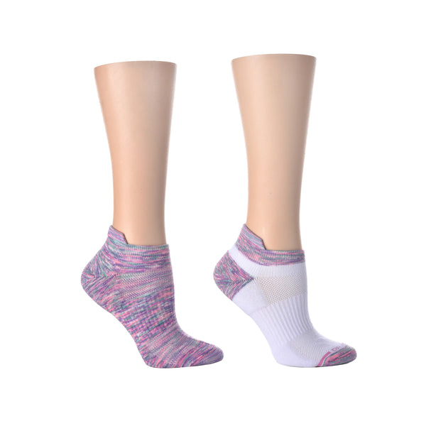 Space Dye Ankle Compression Socks 2-Pack
