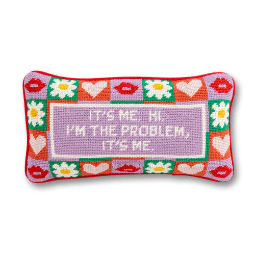 It’s Me Needlepoint Pillow