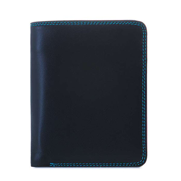 Black Pace Medium Wallet with Zip Around Purse