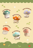 Maia Mushroom Mini Mochi Plush 6”