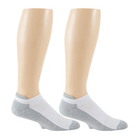 Plain Knit Compression Men’s Ankle Sock 2-Pack