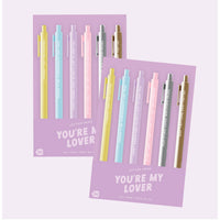 You’re My Lover Swiftie Jotters Pen Set 6-Pack