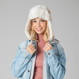 Fleece Abstract Pattern Trapper