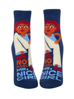Mr. Nice Girl Ankle Sock