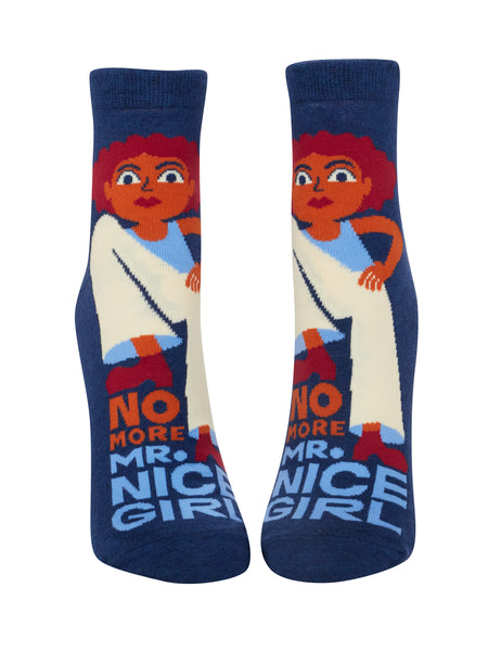Mr. Nice Girl Ankle Sock