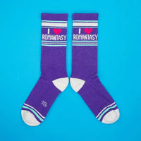 I ❤️ Romantasy Unisex Gym Crew Socks