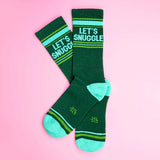 Let’s Snuggle Unisex Gym Crew Socks