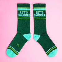 Let’s Snuggle Unisex Gym Crew Socks