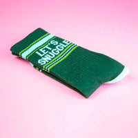 Let’s Snuggle Unisex Gym Crew Socks