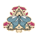 Floral Butterfly Sticker