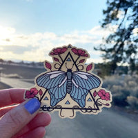 Floral Butterfly Sticker