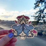Floral Butterfly Sticker