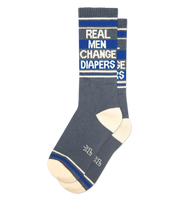 Real Men Change Diapers Unisex Crew